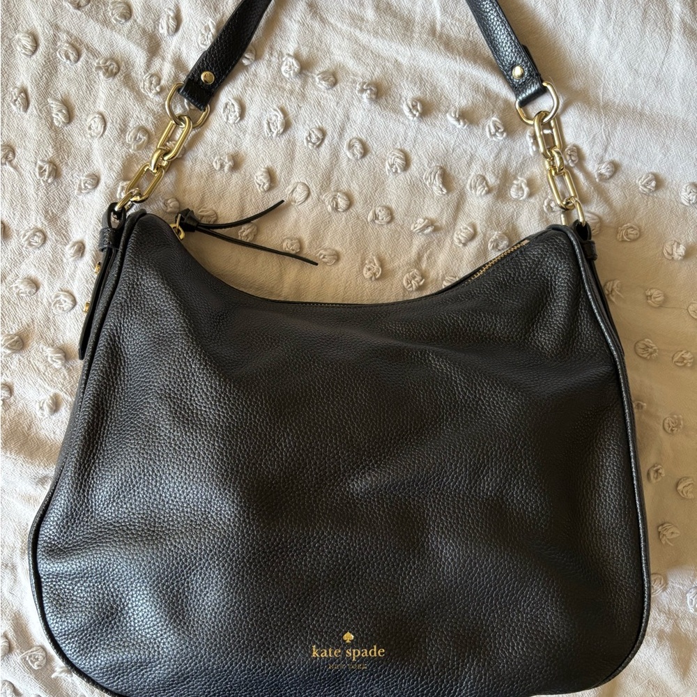 Kate Spade Black Mulberry Street Vivian Shoulder Bag